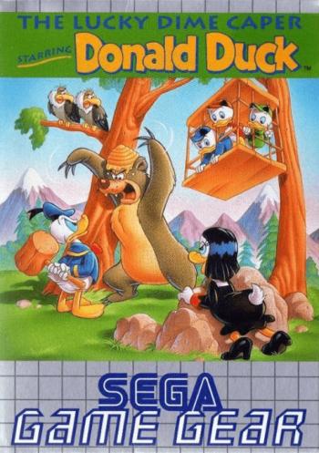 Cover Lucky Dime Caper Starring Donald Duck, The for Game Gear